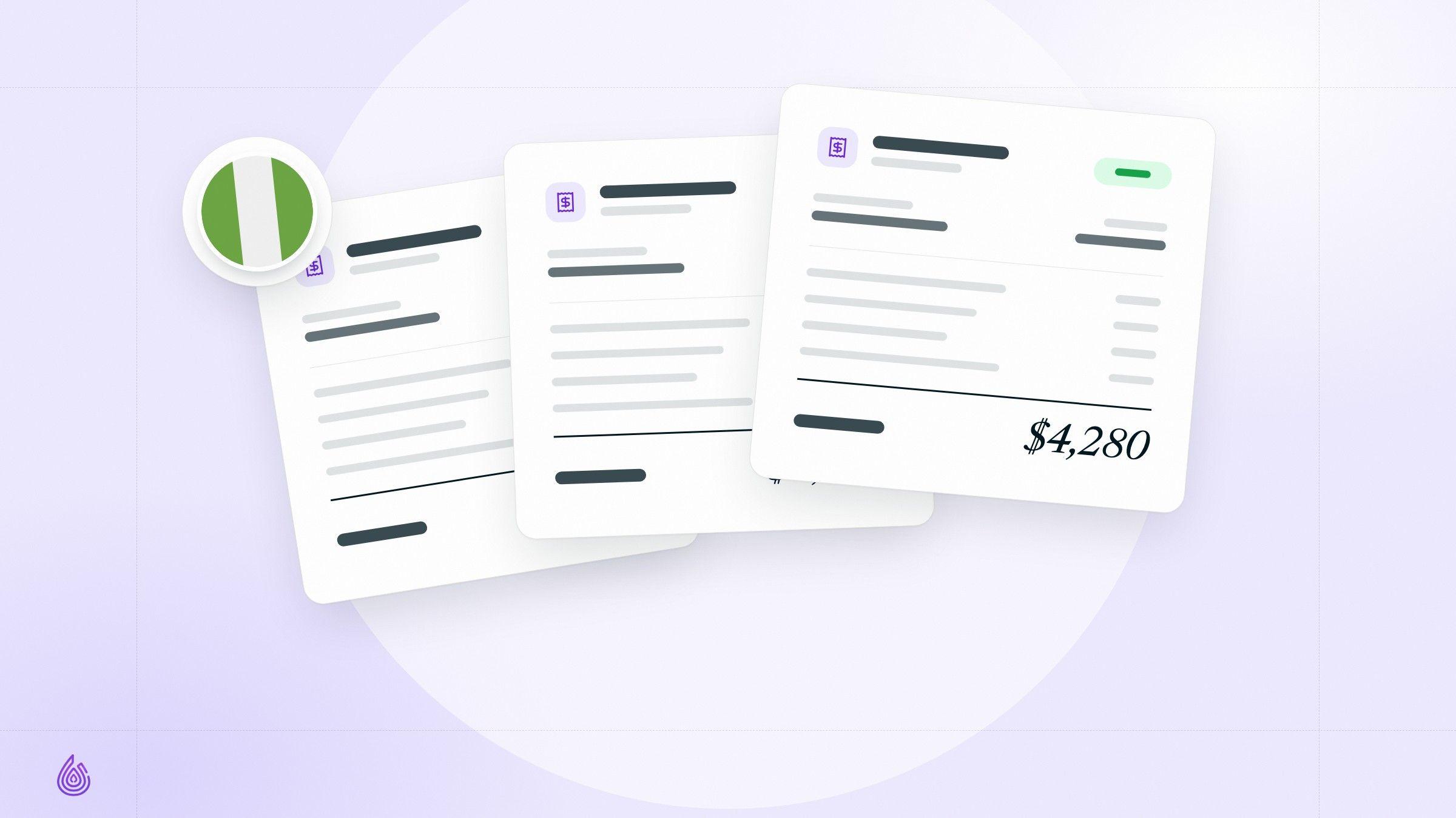 Illustration for the Tyms article: Best Invoicing Software for Small Businesses in Nigeria