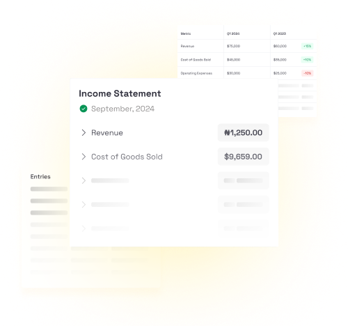 Financial statements.
